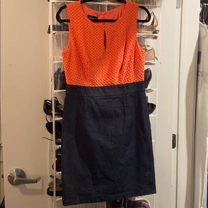 Orange-Denim ALYX dress size 10